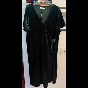 Madewell Mini Velvet Dress